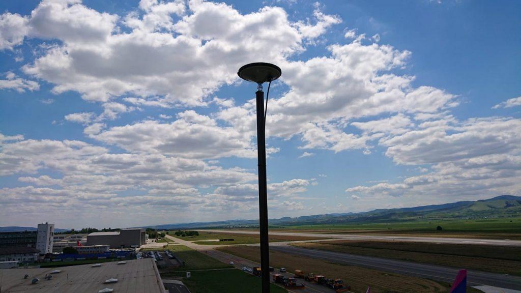 ECHO SiS monitoring antenna installed at airport