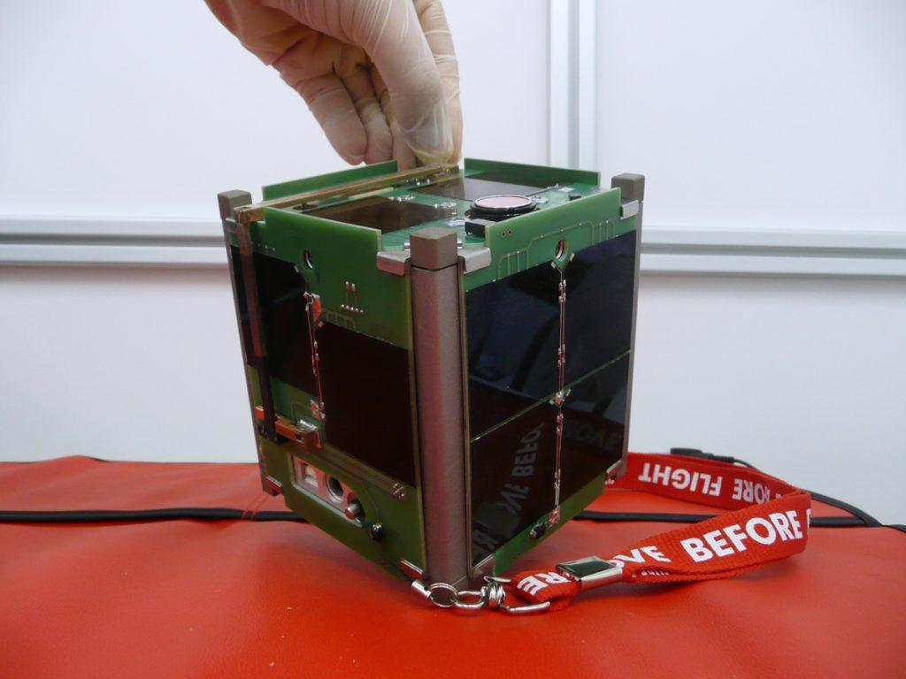 Goliat Cubesat - Integrated and ready for launch
